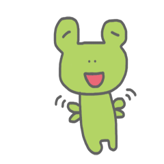 [LINEスタンプ] かわいいかえるのスタンプ