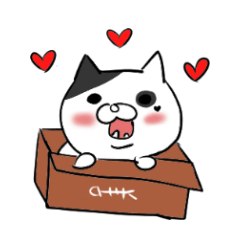 [LINEスタンプ] Cute cat x Abbey