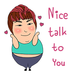 [LINEスタンプ] Eye contact V.1