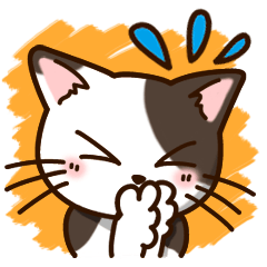 [LINEスタンプ] ねこち＆さくにゃんvol.1