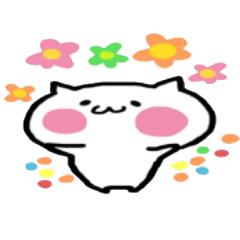 [LINEスタンプ] 可愛い猫 英語