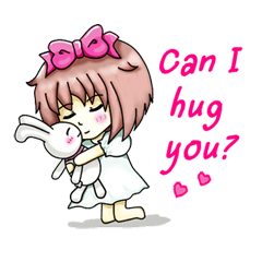 [LINEスタンプ] Lilly ＆ Toby lovely couple (English)