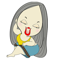 [LINEスタンプ] Aummy Fatty sure.