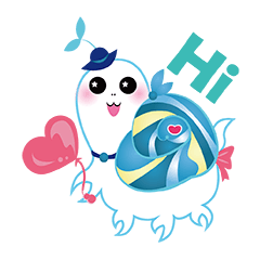 [LINEスタンプ] Snail Baby