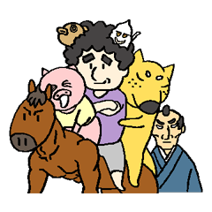 [LINEスタンプ] げてものキャラクターズ