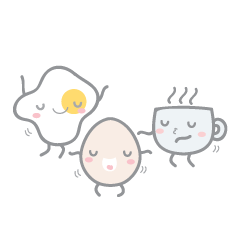 [LINEスタンプ] the breakfast gang