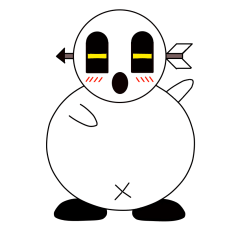 [LINEスタンプ] かわいい！デブ FATMAN たけなり君