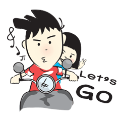 [LINEスタンプ] Fook ＆ Fah