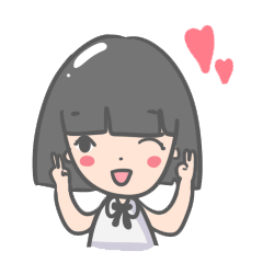 [LINEスタンプ] lilly school girl