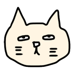 [LINEスタンプ] ニャンのきもち