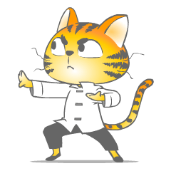 [LINEスタンプ] Fury Cat