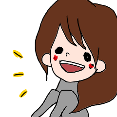 [LINEスタンプ] スウェット女子