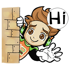 [LINEスタンプ] IDEA BOY ＆ IDEA GIRL