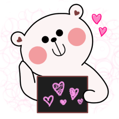 [LINEスタンプ] Message Bear