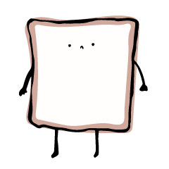 [LINEスタンプ] Mr.やわらか食パン