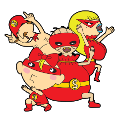 [LINEスタンプ] Odd Family