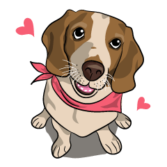 [LINEスタンプ] Kao Tang The Dog (Eng)