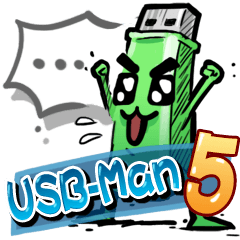 [LINEスタンプ] USB-Man 5の画像（メイン）