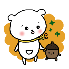 [LINEスタンプ] もりのくま