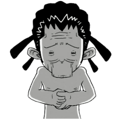 [LINEスタンプ] 白いまんじゅうモミ三郎