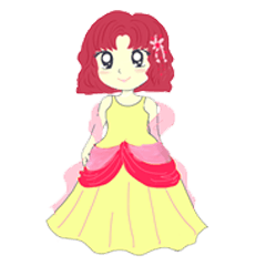[LINEスタンプ] Ayane - Chibi girl