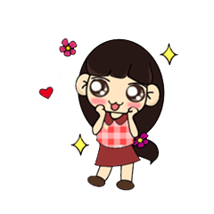 [LINEスタンプ] SawasDee Girl