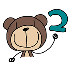 [LINEスタンプ] Hey Bear 2