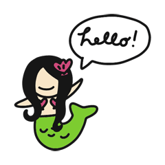 [LINEスタンプ] Faceless Fairytale