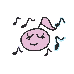 [LINEスタンプ] げるの音符ちゃん