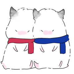 [LINEスタンプ] ハムハム日常！