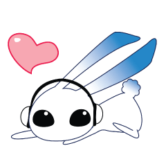 [LINEスタンプ] MP3 Bunny