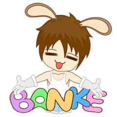 [LINEスタンプ] Mr. Banke