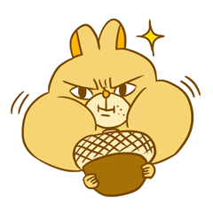 [LINEスタンプ] 栗鼠Pine