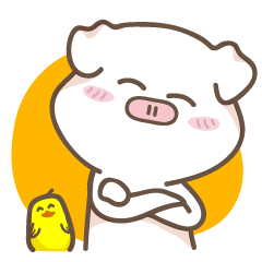 [LINEスタンプ] What the Pig 2 (thai)の画像（メイン）