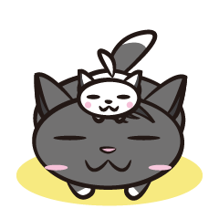 [LINEスタンプ] A fat ＆ cute CATの画像（メイン）
