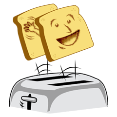 [LINEスタンプ] Say it with a Toast