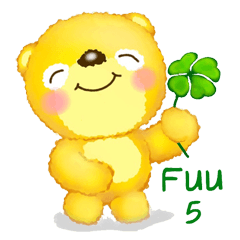 [LINEスタンプ] Fuu Bear 5  Greetingの画像（メイン）