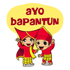 [LINEスタンプ] Uda Uni Bapantun