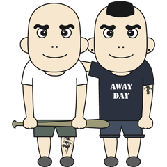 [LINEスタンプ] Skinhead