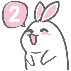 [LINEスタンプ] Rabbit Ritbab Returns