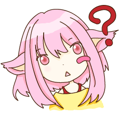 [LINEスタンプ] Cat girl Yu ＆ Cat boy Black