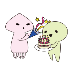 [LINEスタンプ] ぱぴぷぺ！ぱぴぽ星人