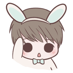 [LINEスタンプ] Bunny ＆ Bearby