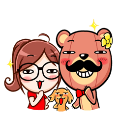 [LINEスタンプ] yoko Sister"2"