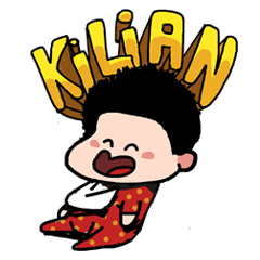 [LINEスタンプ] Kilian Kai