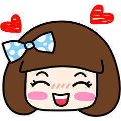 [LINEスタンプ] Lovely chat Vol.1