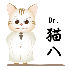 [LINEスタンプ] Dr.Nekohachi