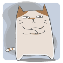 [LINEスタンプ] Sassy cat family