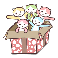 [LINEスタンプ] Uninteresting Cats