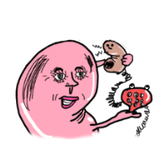 [LINEスタンプ] Organs Party